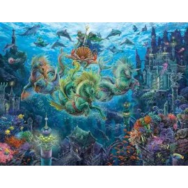 Puzzle 2000 pieces Sous l eau